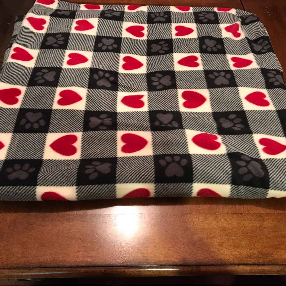 Dog blanket fleece all new & handmade